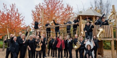Musikverein Vetschau e.V. beim Open-Air-Konzert in Forst am 31. Mai 2026