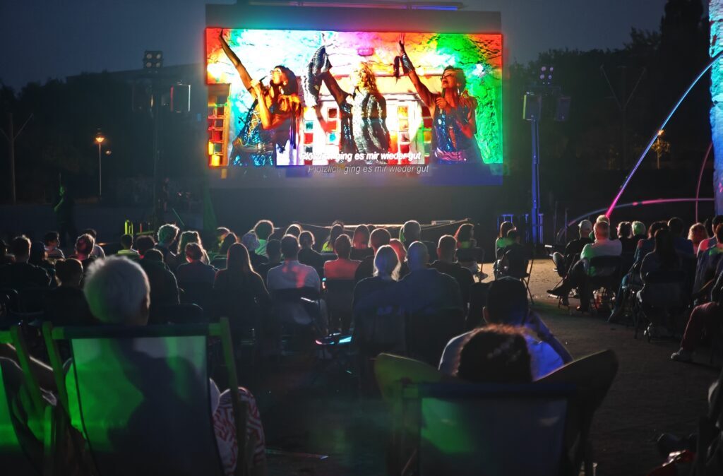 Kino-Nächte unter freiem Himmel in Schmellwitz