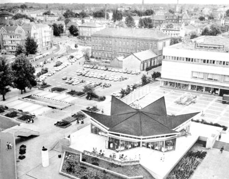 Die Turnhalle der Carl-Blechen-Schule wurde zuletzt als Spielstätte vom Theater Cottbus genutzt.