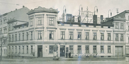 Hotel Berliner Hof in Cottbus am Bahnhof, 1904