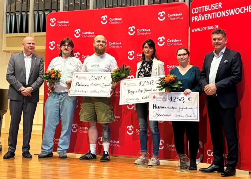 Präventionspreis für engagierte Projekte in Cottbus verliehen