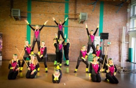 1. Kindertanztag in Tschernitz mit 3000 Kindern am Start