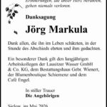 Danksagung Jörg Merkula