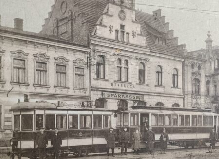 Das Ackerbürgerstädtchen Oderberg hielt sich schon um 1900 eine Pferde-, später elektrische Straßenbahn!