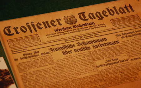 Dokumente aus deutschem Alltag im Krossener Museum