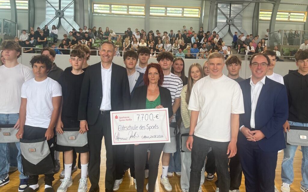 Sparkasse fördert Lausitzer Sportschule Cottbus