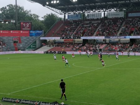 Testspiel im neuen Stadion vom FC Energie Cottbus gegen SV Werder Bremen