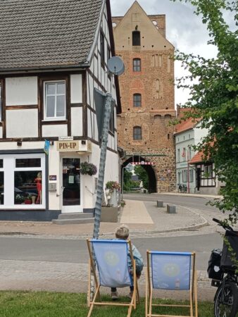 Gastlichkeit am Stettiner Tor im Landstädtchen Gartz