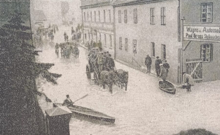 Hochwasser in Guben