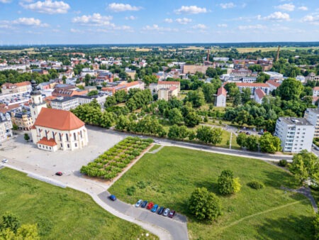Mit dem Baubeginn am 14. September startet der letzte Bauabschnitt der „Grünen Mitte“ in Forst.