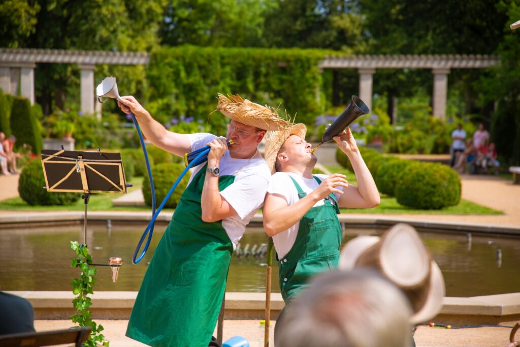 Letzter Rosengartensonntag der Saison in Forst