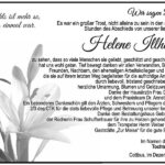 Danksagung Helene Illhardt