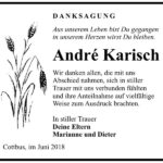 Danksagung André Karisch