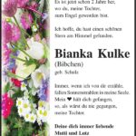 Jahresgedenken Bianka Kulke, geb. Schulz
