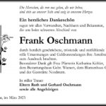 Danksagung Frank Oschmann