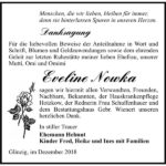 Danksagung Eveline Nowka