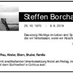 Traueranzeige Steffen Borchart