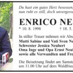 Traueranzeige Enrico Neubert