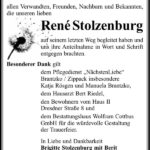 Danksagung René Stolzenburg
