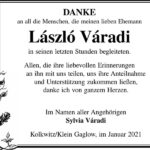 Danksagung László Váradi