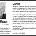 Danksagung Lucia Roos