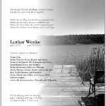 Traueranzeige Lothar Wenke