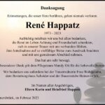 Danksagung René Happatz