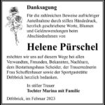 Danksagung Helene Pürschel