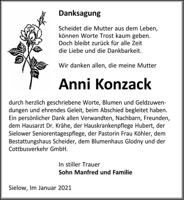 Danksagung Anni Konzack