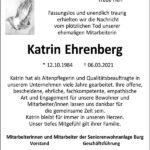 Nachruf Katrin Ehrenberg