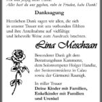 Danksagung Lina Meschzan