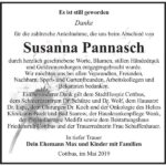Danksagung Susanna Pannasch