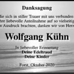 Danksagung Wolfgang Kühn