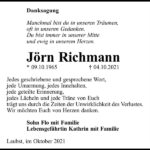 Danksagung Jörn Richmann