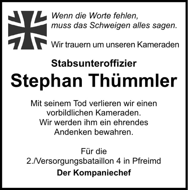 Nachruf Stephan Thümmler