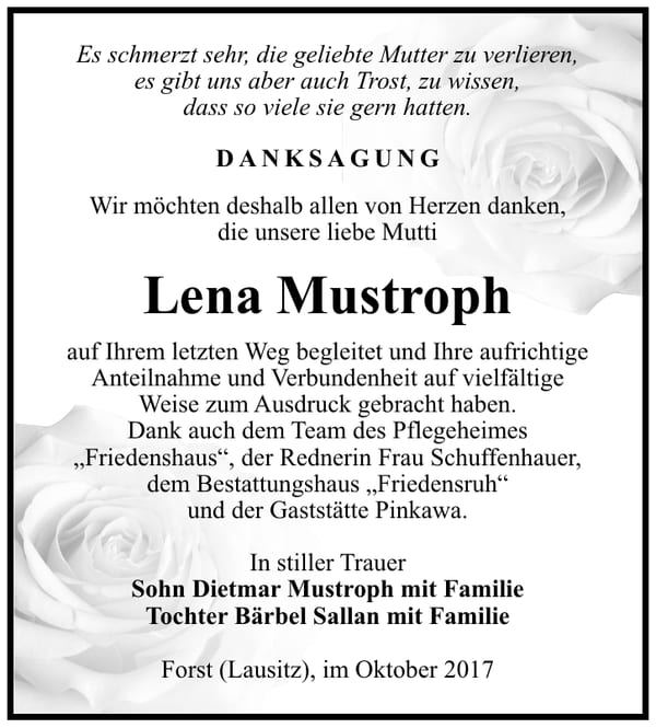 Danksagung Lena Mustroph