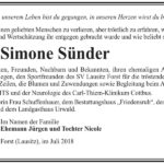 Danksagung Simone Sünder