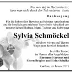 Traueranzeige Sylvia Schmöckel