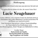 Danksagung Lucie Neugebauer