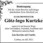 Danksagung Götz-lngo Kurtzke