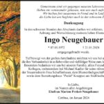 Danksagung Ingo Neugebauer