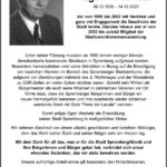Nachruf Egon Wochatz