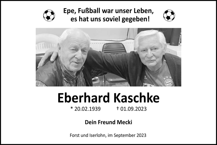 Nachruf Eberhard Kaschke