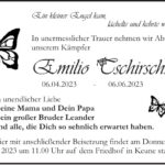 Traueranzeige Emilio Tschirschnitz