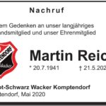 Traueranzeige Martin Reich