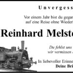 Jahresgedenken Reinhard Melster