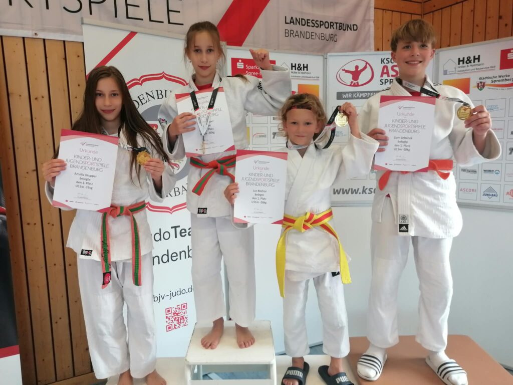 Gold für die ASAHI-Judoka