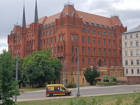 Neues Stettiner Rathaus von 1875, heute Sitz der westpommerschen Seebehörden